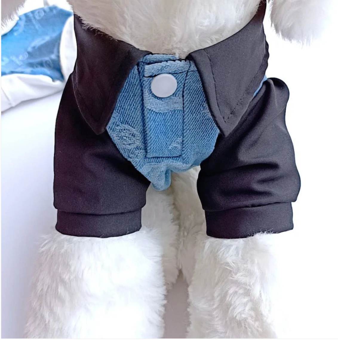 BAWNEL LUXURY DENIM DRESS