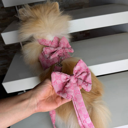 GiGi Bow harness & leash set