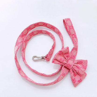 GiGi Bow harness & leash set