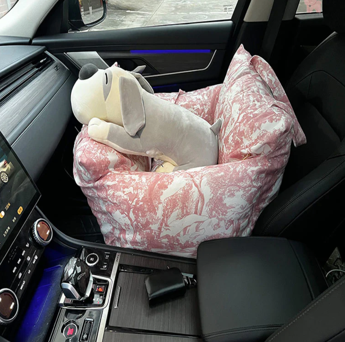 SILLA DE COCHE PARA PERROS DE LUJO DYORA