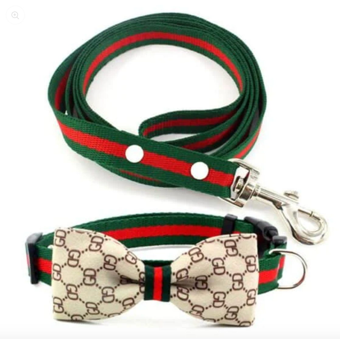 GUVICI CLASSIC BOW TIE COLLAR & LEASH