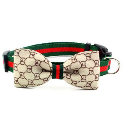 GUVICI CLASSIC BOW TIE COLLAR & LEASH