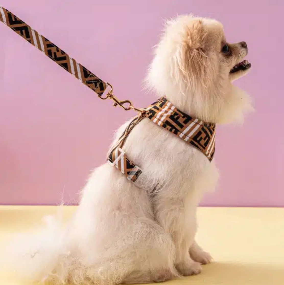 PAWVELVET HARNESS & LEASH