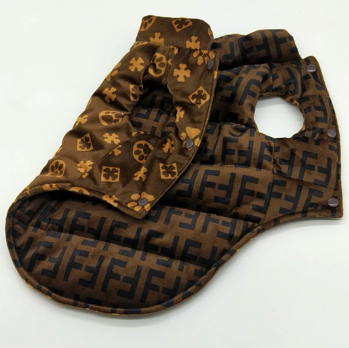 FFANDOR MONOGRAM CHIC DOG VEST