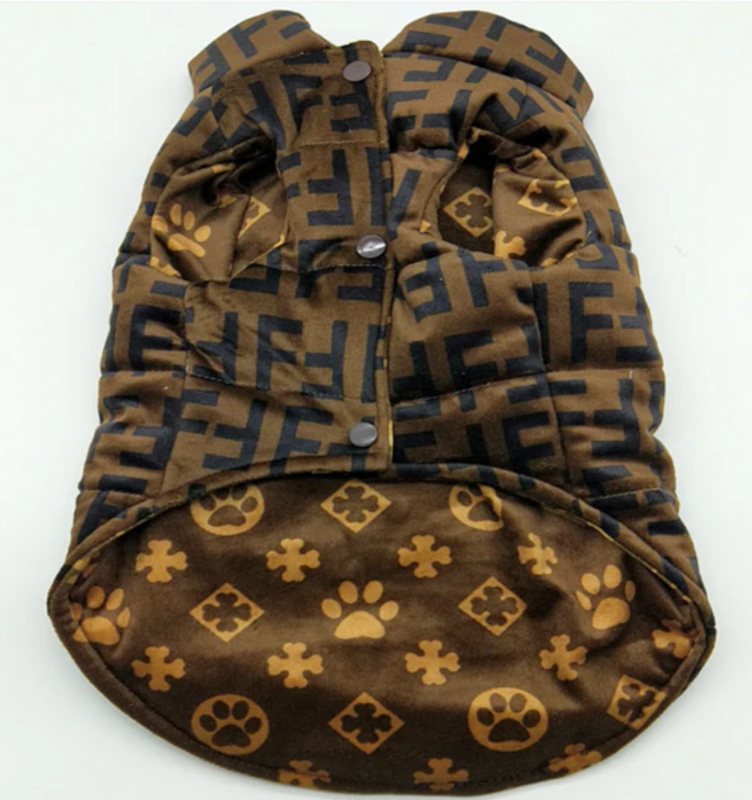 FFANDOR MONOGRAM CHIC DOG VEST