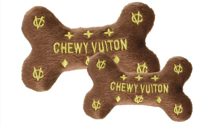 CHEWY VUITON DOG BONE