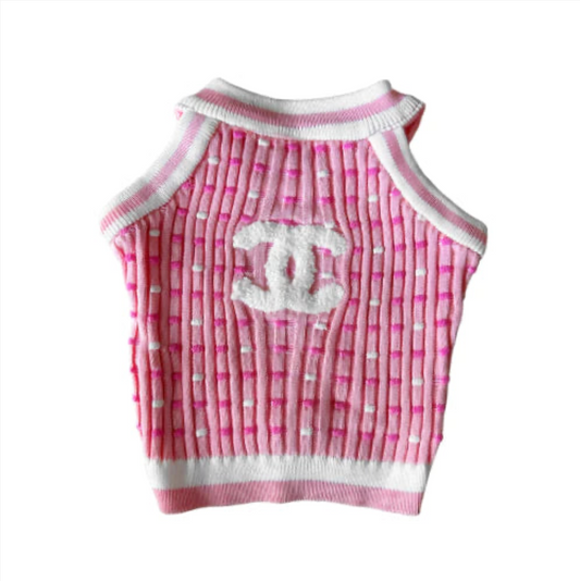 CHEWNEL PINK TANK TOP