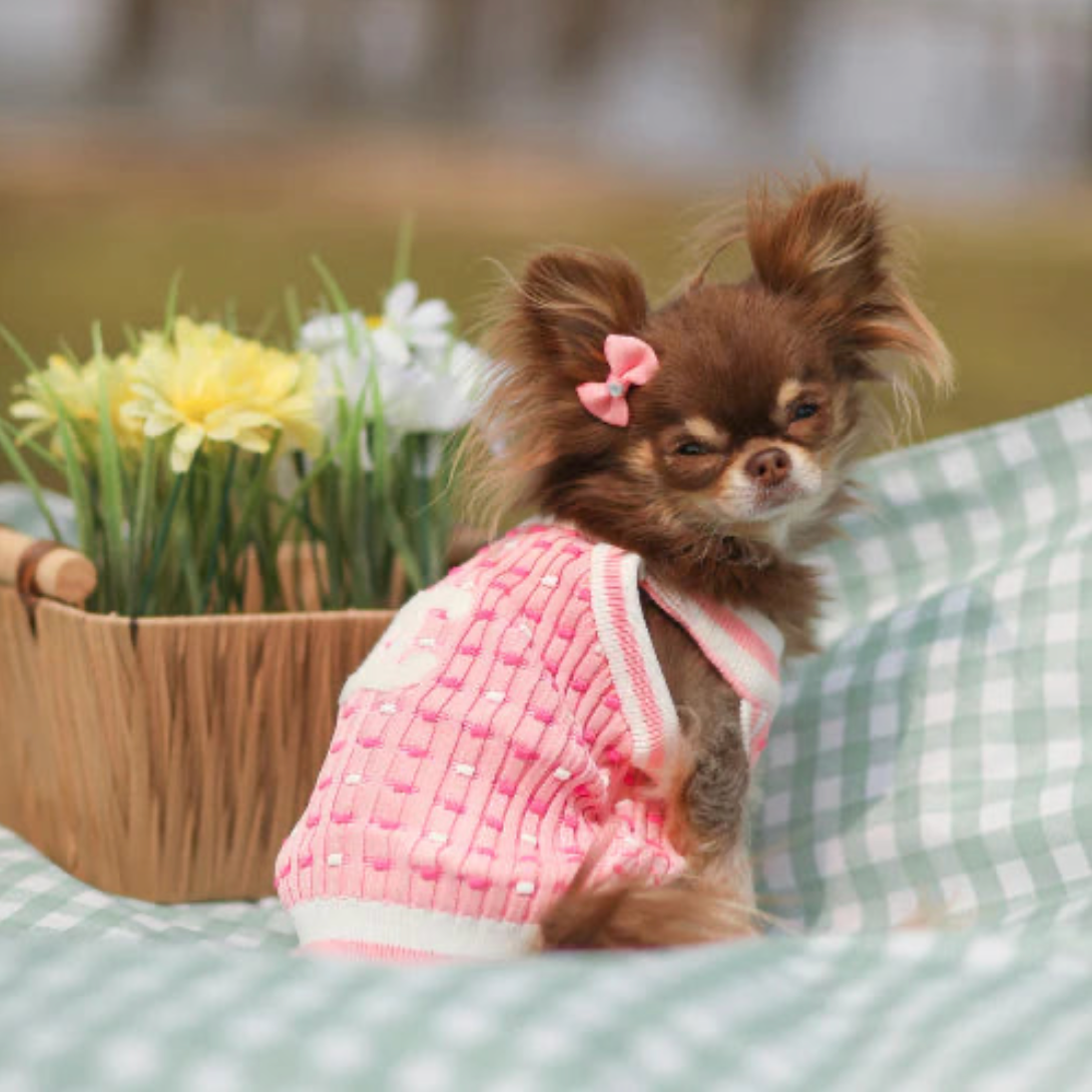 CHEWNEL PINK TANK TOP